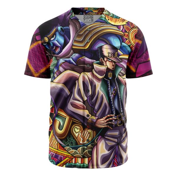 Trippy Jotaro Kujo JoJo’s Bizarre Adventure Baseball Jersey 3D Printed, For Men and Women Jezsport.com