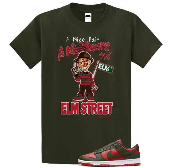 We Will Fit Shirt to match the Nike Dunk Mystic Red freddy krueger dunks Jezsport.com