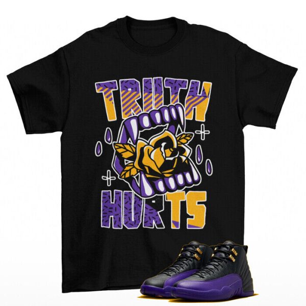 Truth Shirt to Match Jordan 12 Retro Field Purple Jezsport.com