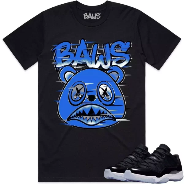 Jordan 11 Low Space Jam 11s Shirt to Match - SPACE JAM GLITCH BAWS Jezsport.com