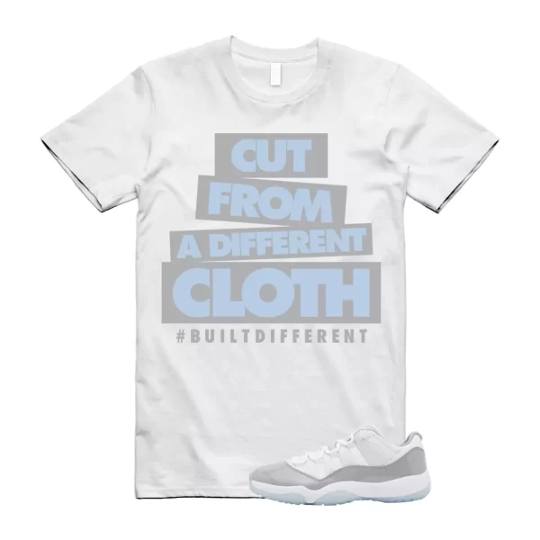 CLOTH T Shirt to match Air Jordan 11 Low Cement Grey University Blue White Cool Jezsport.com