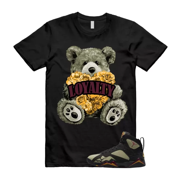 LYLTY Shirt to match Air Jordan 7 Olive Black Cherrywood Red Chutney OG Bordeaux Jezsport.com