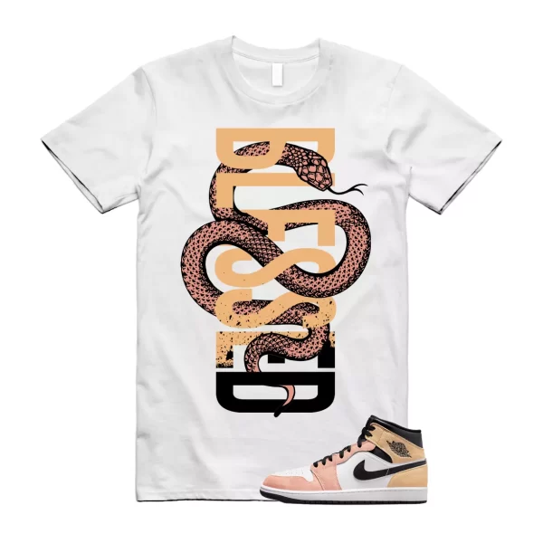 SNAKEBLS T Shirt to match 1 Mid SE Sundial Magic Ember White Black Jezsport.com