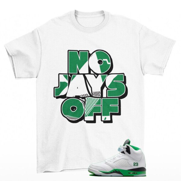 Jay All Day Shirt to Match Jordan 5 Retro Lucky Green Jezsport.com