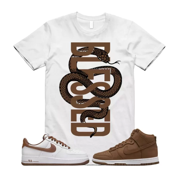 SNAKEBLS T Shirt to match N Dunk High Premium Pecan Brown PRM Vintage Pecan Sail Jezsport.com