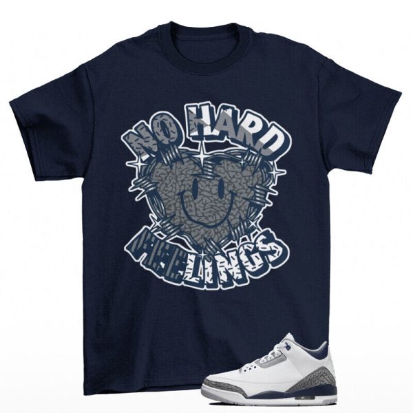 Feelings Shirt Navy to Match Jordan 3 Retro Midnight Navy Jezsport.com