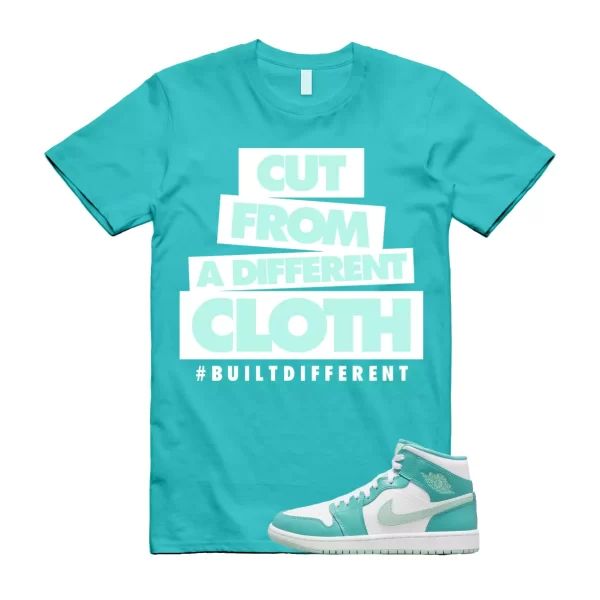 CLOTH Shirt to match Jordan 1 Marine Green Washed Teal Mint Foam Tropical Twist Jezsport.com