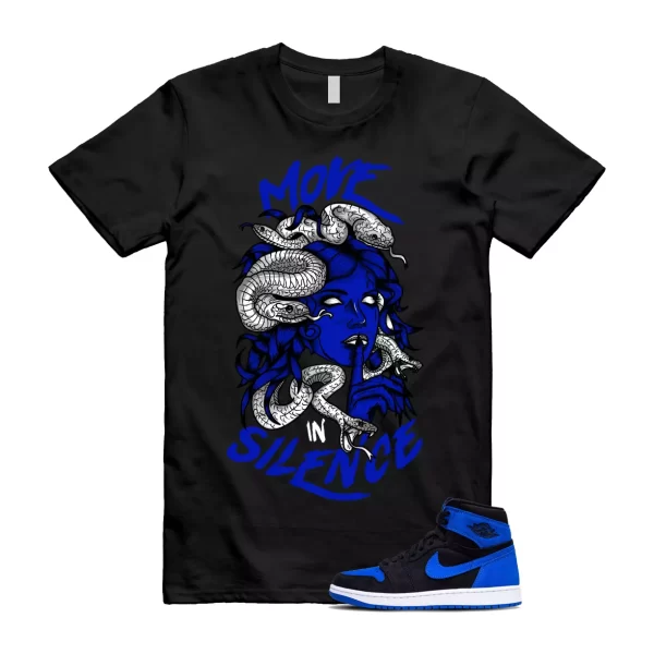 Royal Reimagined 1 Blue White Black T Shirt Match MIS Jezsport.com