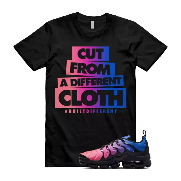 CLOTH T Shirt to match Air VaporMax Plus Racer Blue Black Hyper Pink Pulse Jezsport.com