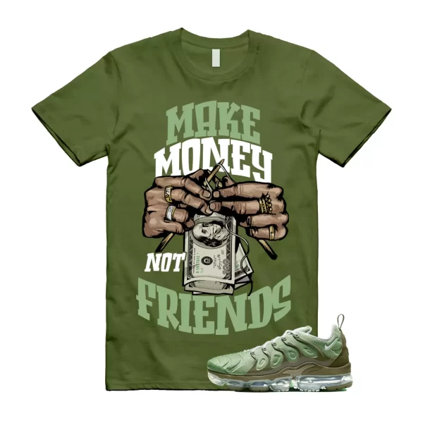 MM T Shirt to match Air VaporMax Plus Olive Green Cargo Khaki Rough Dunk Jezsport.com