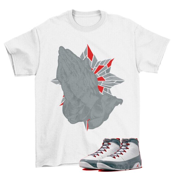 Blessed Sneaker Shirt to Match Jordan 9 Retro Fire Red CT8019-162 Jezsport.com