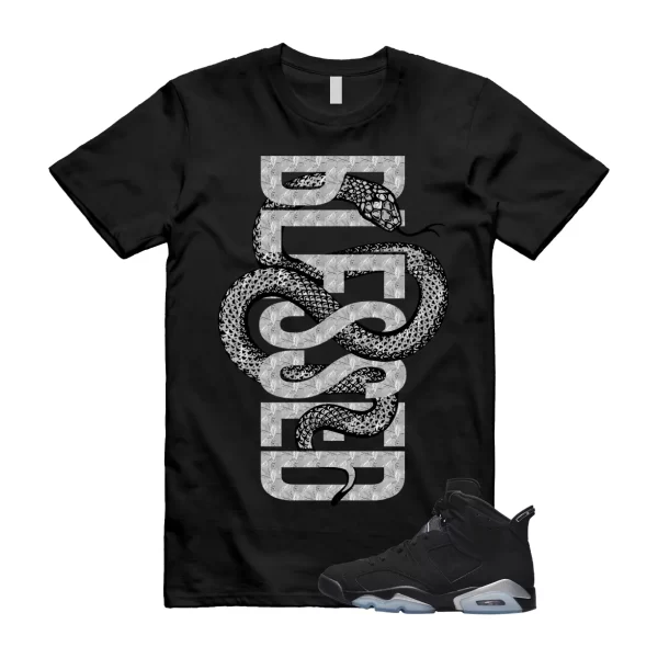 SNAKE Shirt to match Jordan 6 Retro Chrome Metallic Silver Slated Translucent OG Jezsport.com