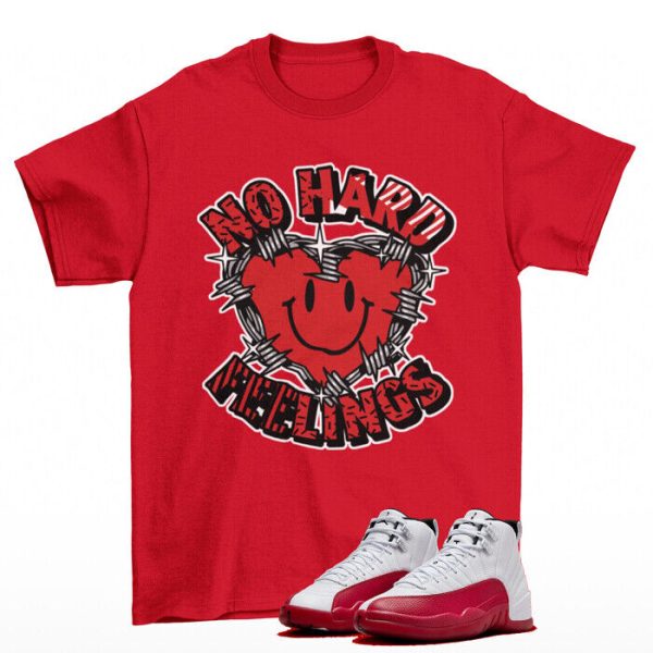 Feelings Cherry Shirt Red to Match Jordan 12 Retro Cherry CT8013-116 Jezsport.com