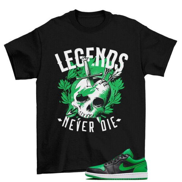 Legendary Lucky Green Shirt to Match Jordan 1 Low Lucky Green Jezsport.com