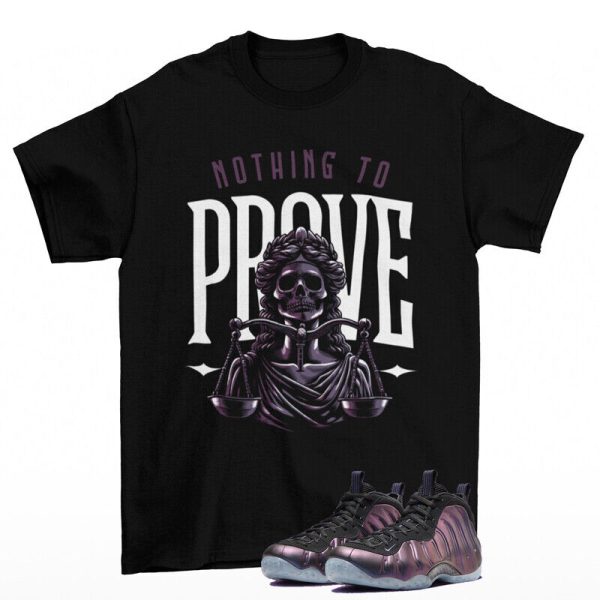 Proof Sneaker Shirt to Match Air Foamposite One Eggplant FN5212-001 Jezsport.com