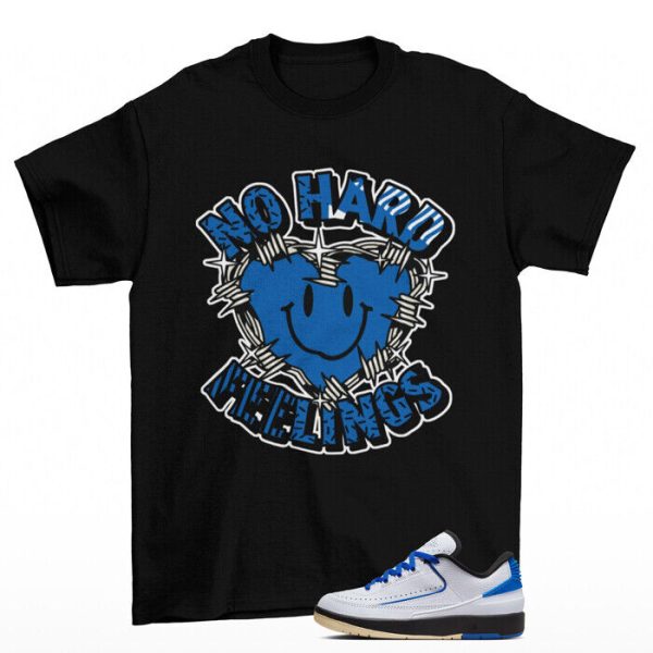 Feelings Shirt Black to Match Jordan 2 Retro Low Varsity Royal DX4401-104 Jezsport.com