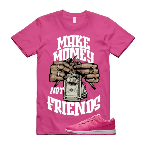 MM T Shirt to match N Dunk Low WMNS Hot Hyper Pink White Jezsport.com