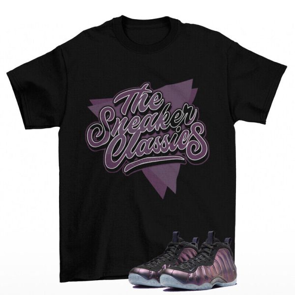 Classics Sneaker Shirt to Match Air Foamposite One Eggplant FN5212-001 Jezsport.com