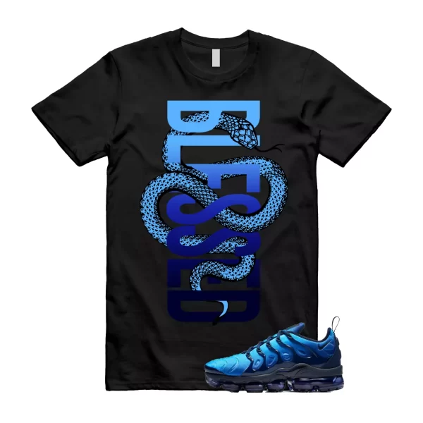 SNAKEBLS T Shirt to match N Air VaporMax Obsidian Plus Photo Blue Hybrid Jezsport.com