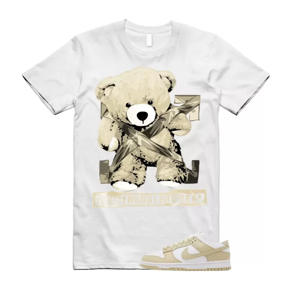 STRUG T Shirt to match Dunk Low Team Gold White Wolf Grey Jezsport.com