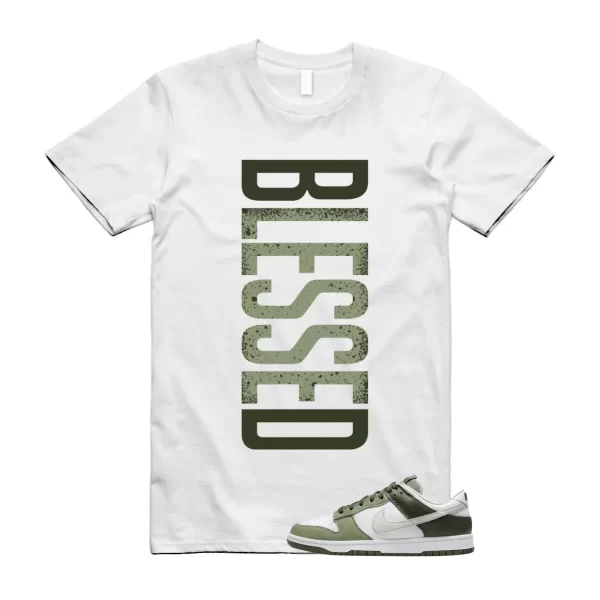 Dunk Oil Green Cargo Khaki Low Light Bone White T Shirt Match VERTBLS Jezsport.com