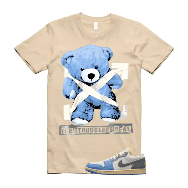 STRUG Shirt to match Air Jordan1 Low SE Tokyo Vintage Dutch Blue Smoke Grey Sail Jezsport.com