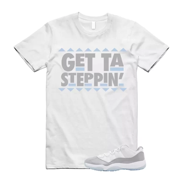 GET T Shirt to match Air Jordan 11 Low Cement Grey University Blue White Cool Jezsport.com