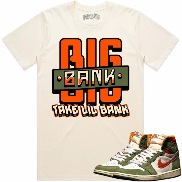 Jordan 1 Celadon 1s Shirt to Match - CELADON BIG BANK Jezsport.com