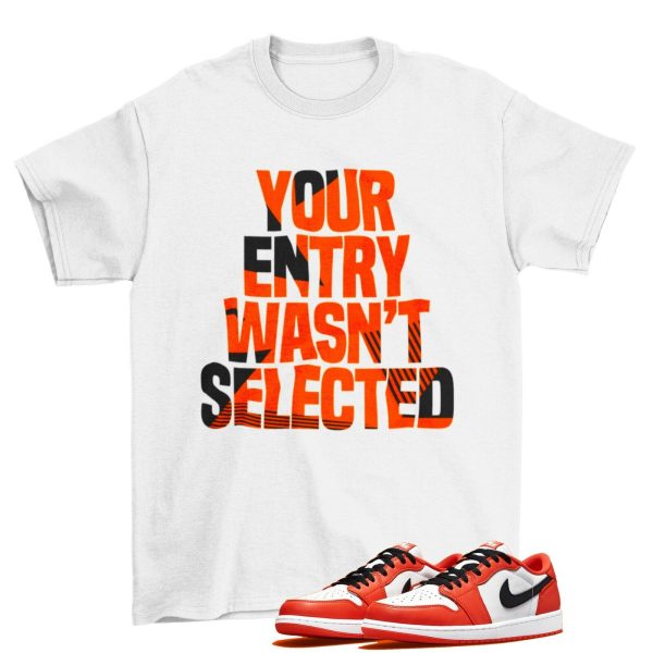 No Less Shirt to Match Air Max 1 Puerto Rico Orange Frost FD6955-800 Jezsport.com