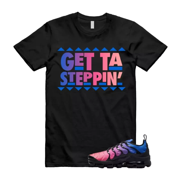 GET T Shirt to match Air VaporMax Plus Racer Blue Black Hyper Pink Pulse Jezsport.com