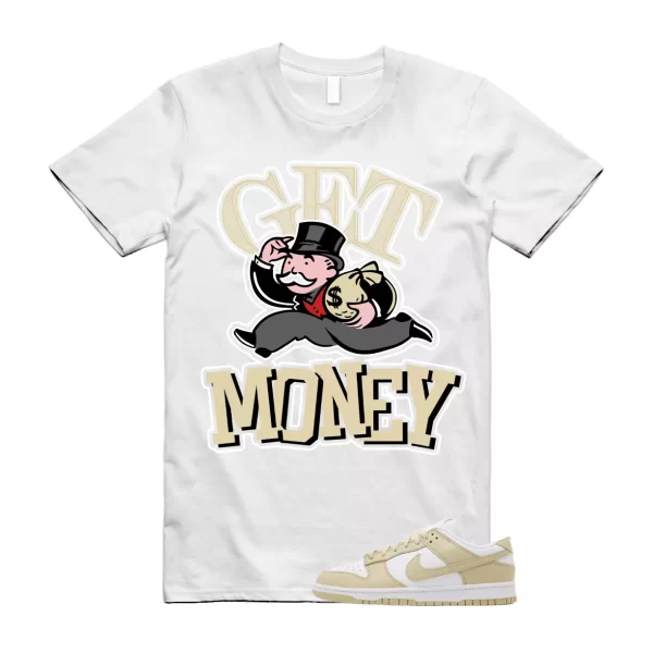 GM T Shirt to match Dunk Low Team Gold White Wolf Grey Jezsport.com