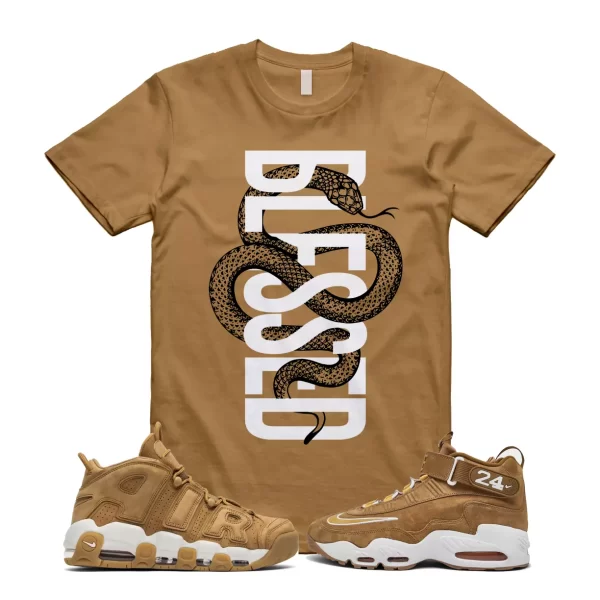 SNAKE T Shirt to match Air Griffey Max 1 Wheat Golden Harvest Elemental Caramel Jezsport.com