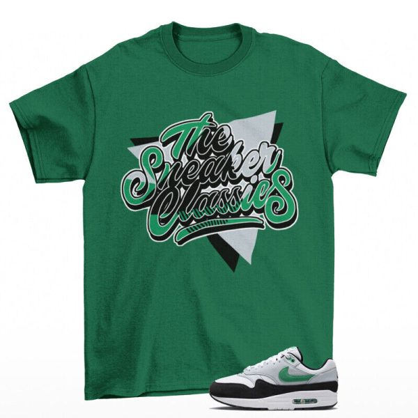 Sneaker Classic Shirt Green to Match Air Max 1 Stadium Green FN6952-100 Jezsport.com