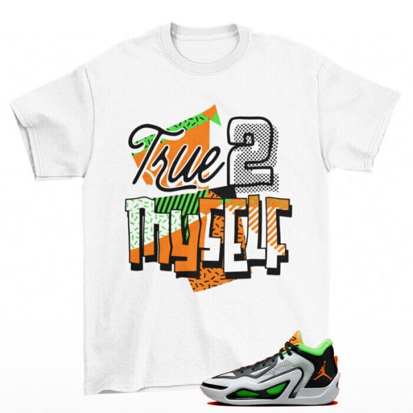 Stay True Shirt White to Match Jordan Tatum 1 Home Team DZ3324-108 Jezsport.com