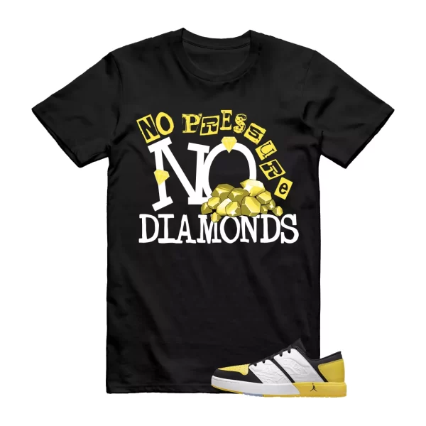 DIAMON Shirt to match Jordan Nu Retro 1 Low Tour Yellow Hybrid Thunder Lightning Jezsport.com