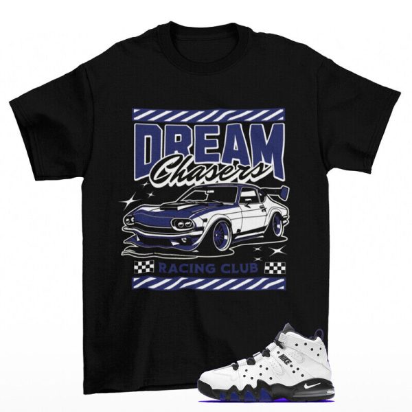 Dream Chaser Shirt Black to Match Air Max 2 CB '94 Old Royal DD8557-100 Jezsport.com