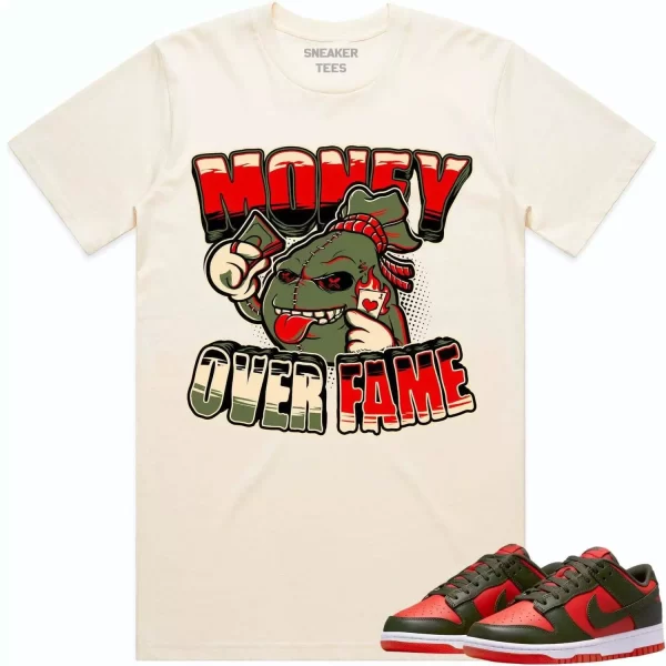 Mystic Red Dunks Shirt to Match - OLIVE MOF Jezsport.com