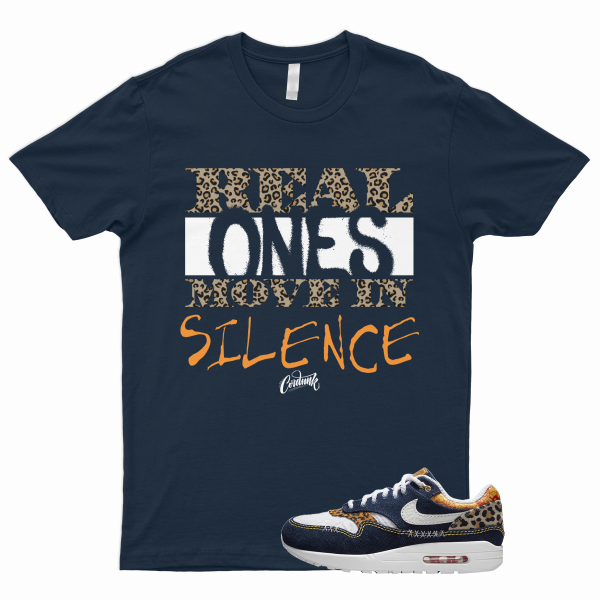 R1 T Shirt to Match Air Max 1 Denim Leopard Washed Dark Blue Picante Red Desert Jezsport.com