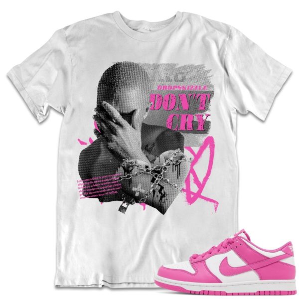 Shirt to Match Dunk Low Active Fuchsia Sneaker- Don't Cry Grunge Jezsport.com