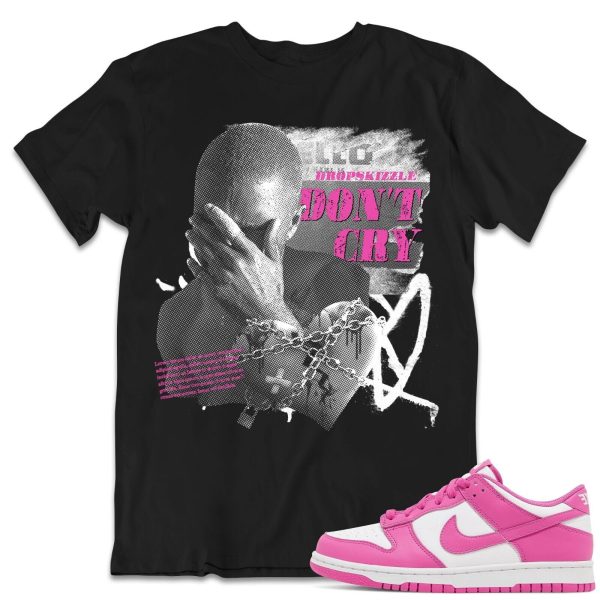 Shirt to Match Dunk Low Active Fuchsia Sneaker- Don't Cry Grunge Jezsport.com