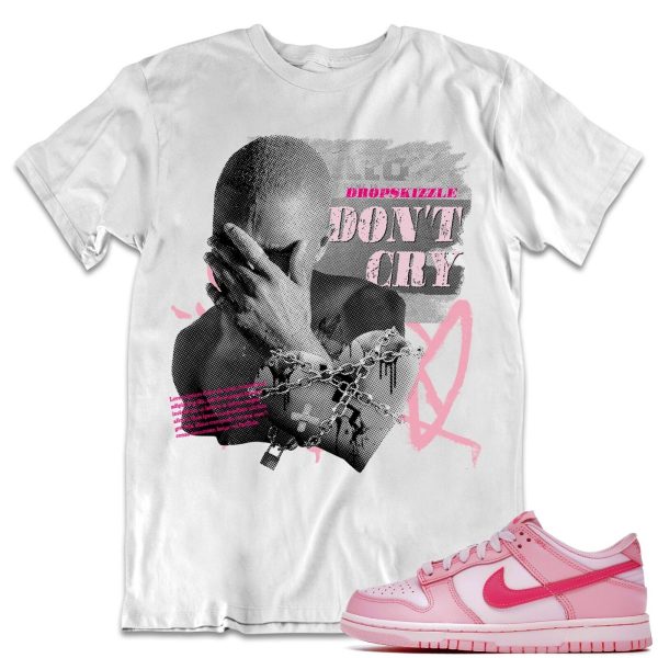 Shirt to Match Dunk Triple Pink Sneaker- Don't Cry Grunge Jezsport.com