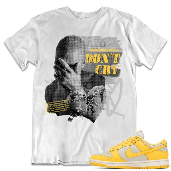 Shirt to Match Dunk Low Citron Pulse Sneaker- Don't Cry Grunge Jezsport.com