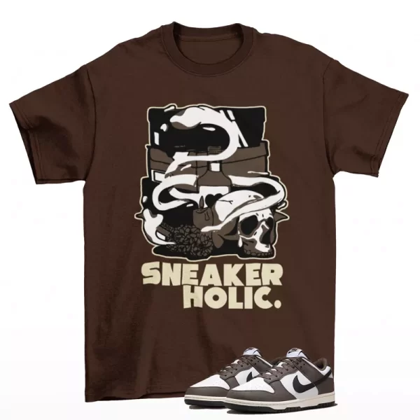 Sneaker Holic Shirt to Match Dunk Low Next Nature Baroque Brown HF4292-200 Jezsport.com