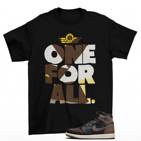 One For All Shirt Palomino to Match Jordan 1 Retro High OG Palomino DZ5485-020 Jezsport.com