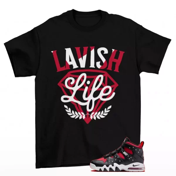 Lavish Sneaker Shirt Black to Match Air Max 2 CB '94 FN6248-001 Jezsport.com