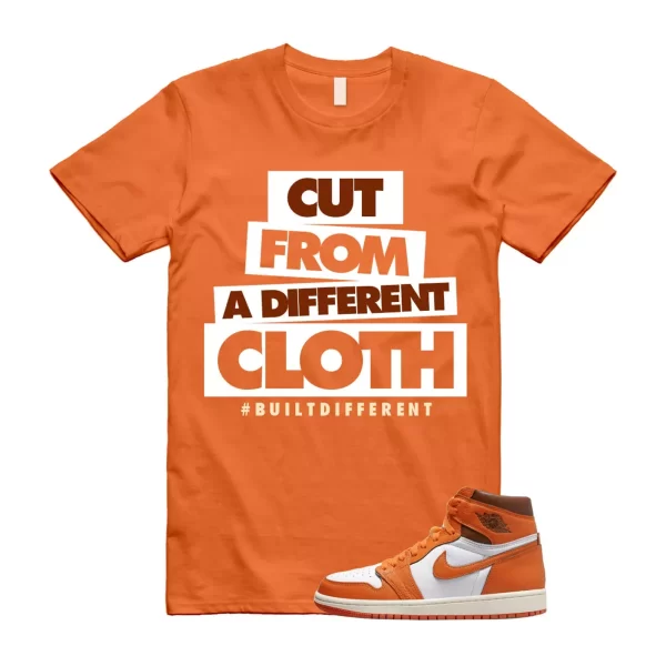 CLOTH T Shirt to match Jordan 1 High OG Starfish Cacao Orange Sail Star Fish Jezsport.com