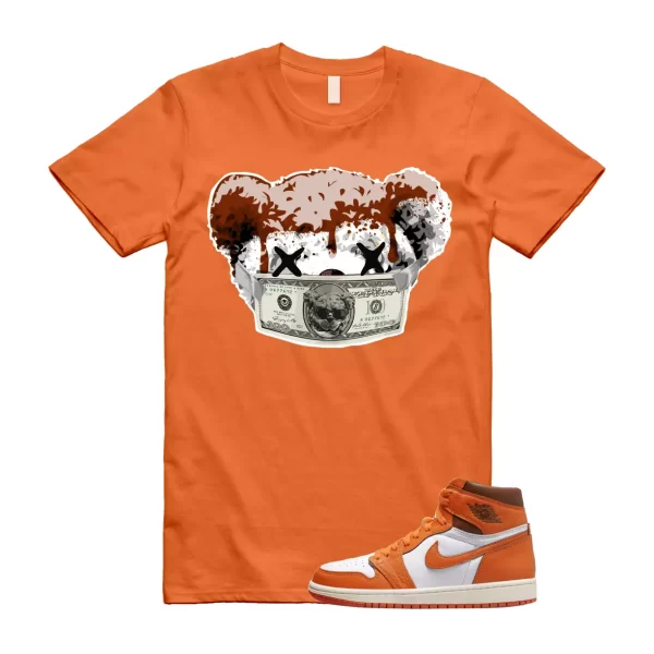 SIL T Shirt to match Jordan 1 High OG Starfish Cacao Orange Sail Star Fish Jezsport.com