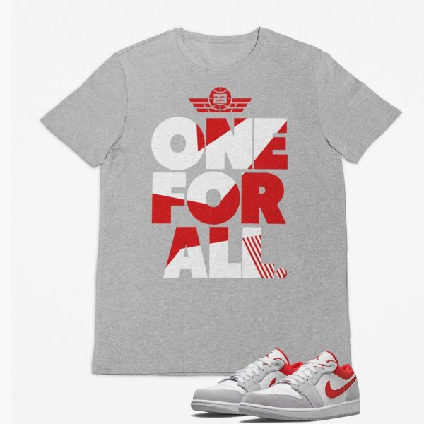 Retro 23 Shirt to Match Jordan 1 Mid Gym Red Black Toe Jezsport.com