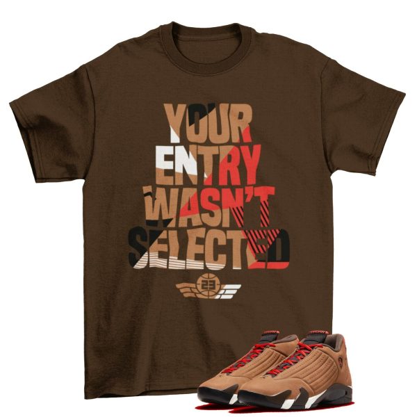 Sneaker L Shirt Brown to Match Air Jordan 14 Winterized Jezsport.com