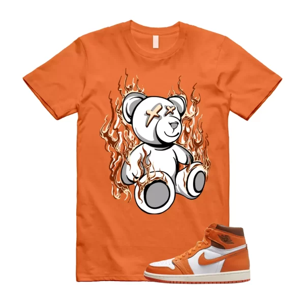 LIT T Shirt to match Jordan 1 High OG Starfish Cacao Orange Sail Star Fish Jezsport.com